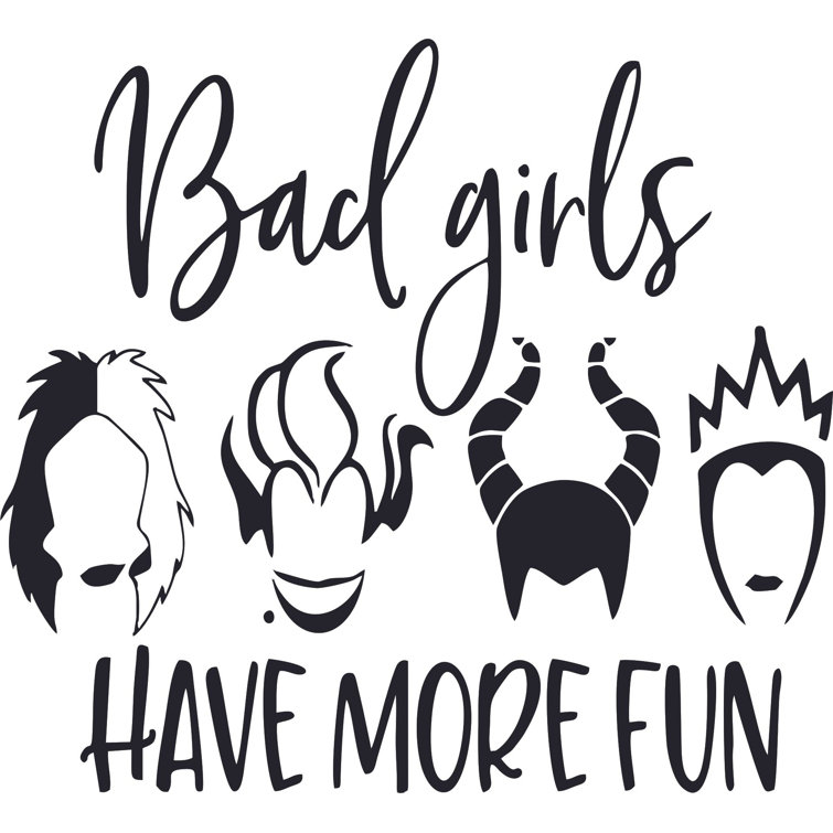 Design With Vinyl Disney Villains Bad Cartoon Wall Decal Wayfair